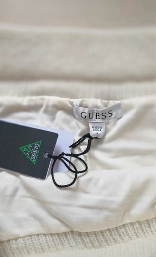 Falda Guess beige y marrón