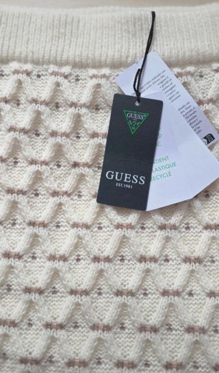 Falda Guess beige y marrón
