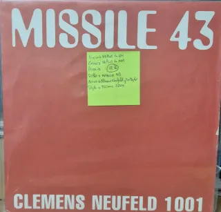 Clemens Neufeld 1001 Vinilo Techno Missile 43