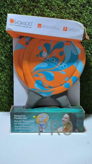 Kokido set de 2 palas y 2 pelotas