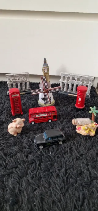 Lote Suvenirs Decorativos Londres y más