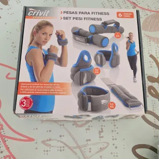 Set Pesas Tobillo y Muñeca Crivit Fitness