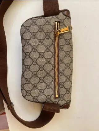 Riñonera Gucci Supreme Marrón Precio no negociable
