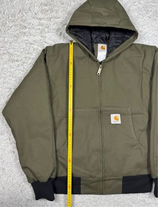 Chaqueta Carhartt Rework con capucha verde Talla M