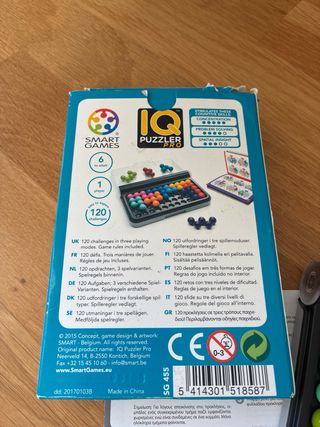 Juego IQ PUZZLER PRO Smart Games