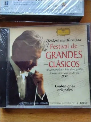 Lote 2 CDs Música Clásica Nuevos