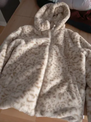 Chaqueta con estampado de leopardo