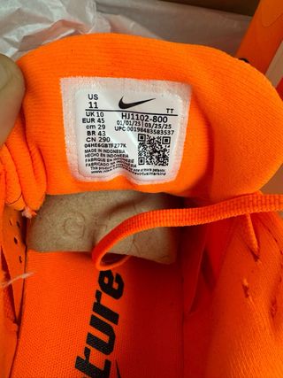 Nike Structure 26 Naranja y Negro
