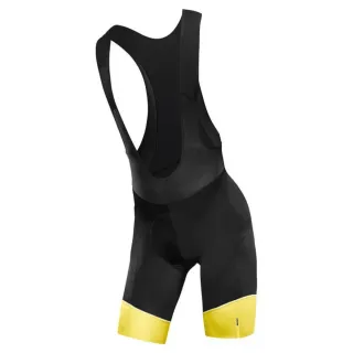 Culote Mavic Cosmic Pro Bib Short Negro/Amarillo
