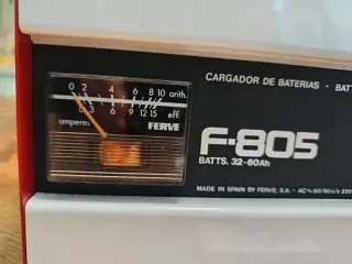 Cargador Baterías F-805 Ferre 32-60Ah