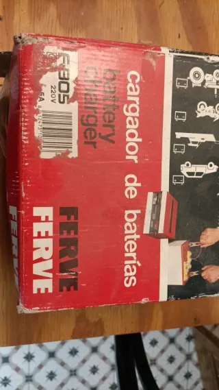 Cargador Baterías F-805 Ferre 32-60Ah