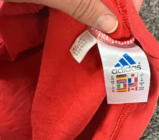 ¡¡OFERTA! Talla M Camiseta Adidas Manga Larga Roja