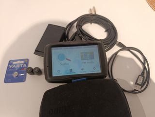 GPS Garmin Zumo 595 + sensores de presión Moto