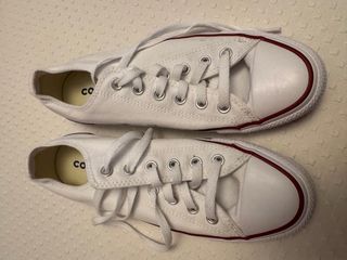 Converse Blancas Lona Mujer/Hombre Talla 40
