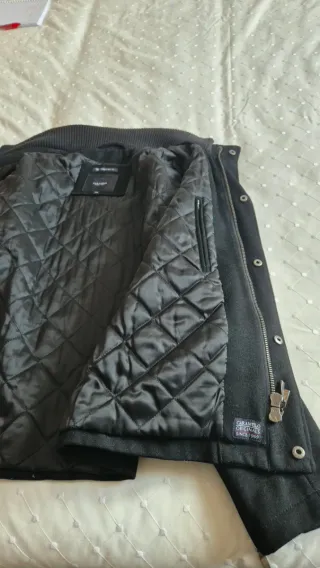 Cazadora Caramelo Negra