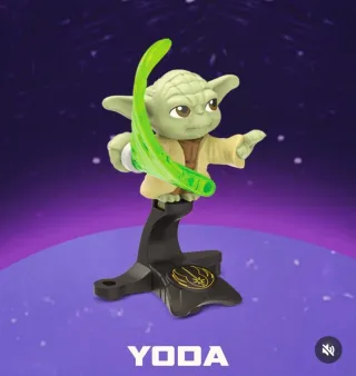 Figura Kinder Sorpresa Star Wars Yoda