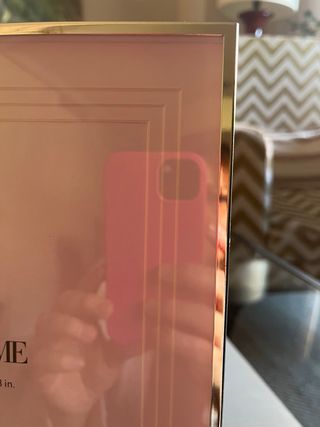 Marco de fotos Zara Home plateado