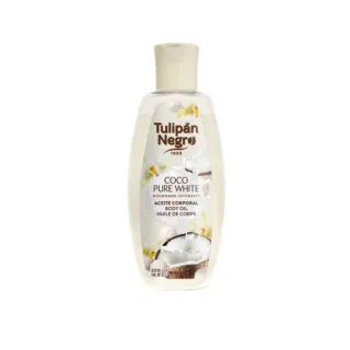 Aceite Corporal Tulipán Negro Coco Pure White