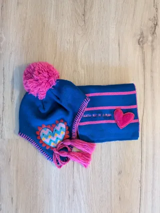 Conjunto Gorro y Bufanda Niña Agatha Ruiz