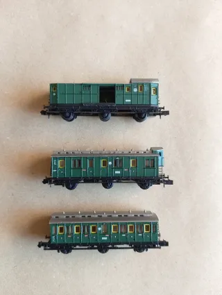 Lote 3 vagones ARNOLD