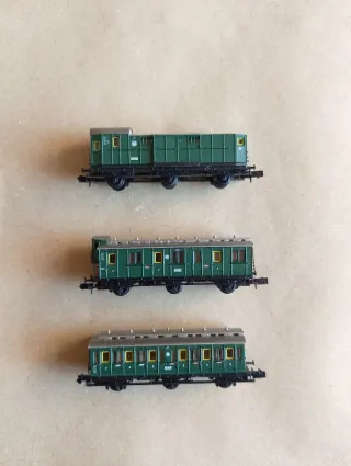 Lote 3 vagones ARNOLD