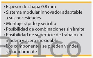 Conjunto Taller 3 Módulos S/Madera Edición Limitada