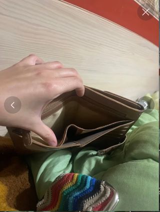 Monedero de cuero Vagg