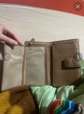 Monedero de cuero Vagg