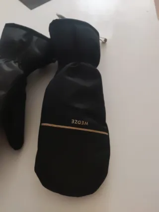 Guantes de invierno Wedze negros