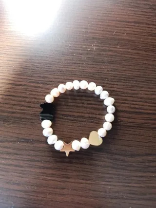 Pulsera Tous Perlas Corazón y Estrella
