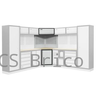 Módulo Esquinero Conjunto de Taller - Fervi - AF