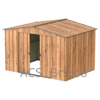 Caseta Metálica Top Hércules 233x321x209 cm - Duramax