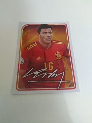 Carta Selección Española Rodri 2020
