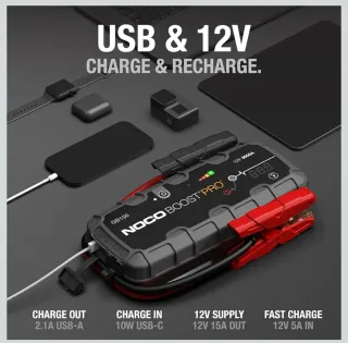 NOCO Boost GB150: Arrancador Batería Litio
