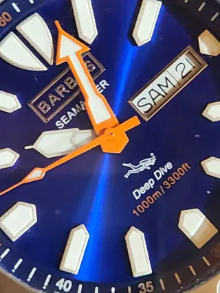 Reloj Barbos Seamaster 1000m Edición Limitada 394/