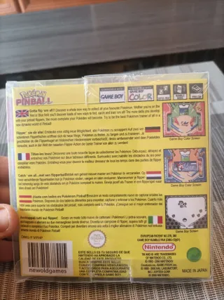 Pokémon Pinball Game Boy Color Nintendo