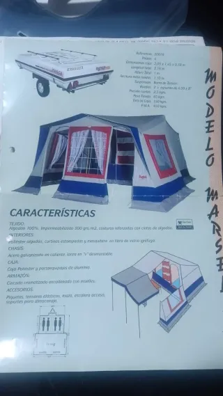 Carro tienda familiar