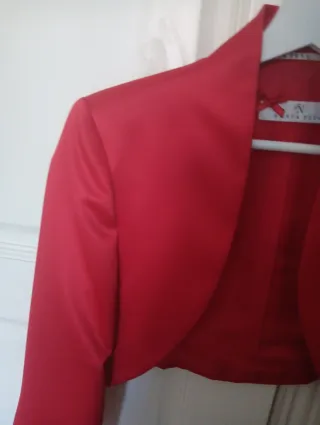 Chaqueta corta Sonia Peña roja