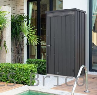 Caseta Armario Metálica Palladium 77x98x196 cm - Duramax