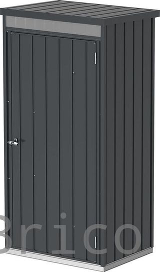 Caseta Armario Metálica Palladium 77x98x196 cm - Duramax