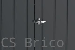 Caseta Armario Metálica Palladium 77x98x196 cm - Duramax