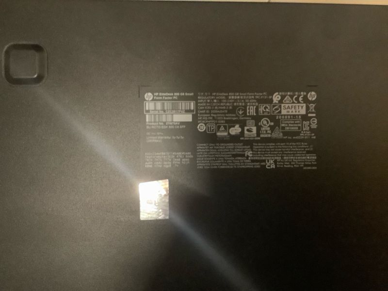 HP EliteDesk 800 G8 SFF PC afbeelding 4