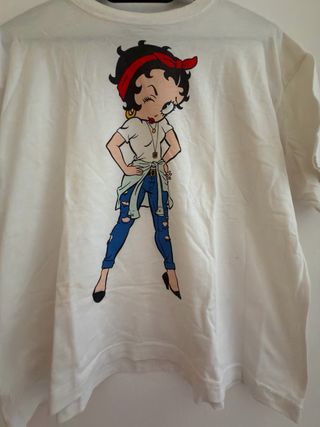 Camiseta Betty Boop Blanca