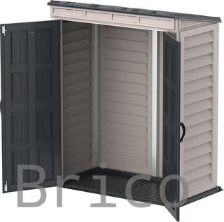 Caseta PVC Yardmate Pent Plus 91x170x202 cm - Duramax