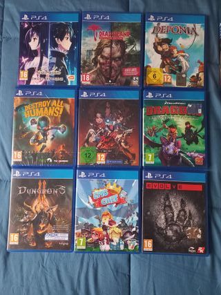 Lotto Stock di 44 videogiochi PS4 - PlayStation 4