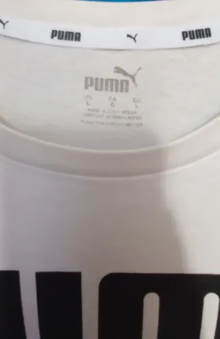 Camiseta Puma Blanca