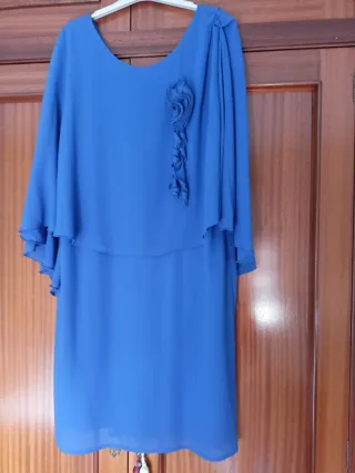 Lote 3 vestidos fiesta azul