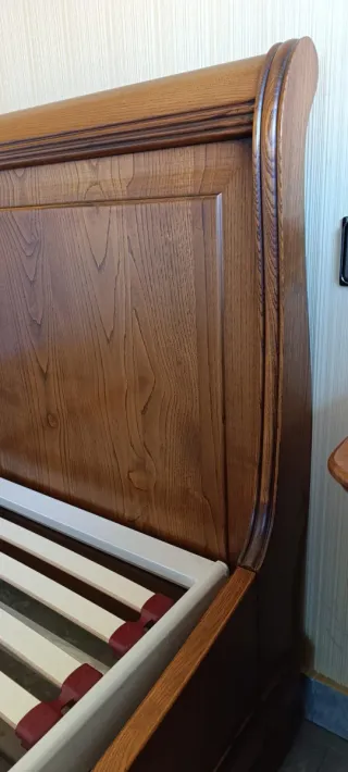 CAMA CEREZO MACIZA SOMIER DORWIN 135*190