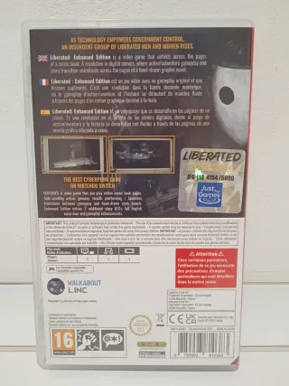 Liberated Enhanced Edition Nintendo Switch