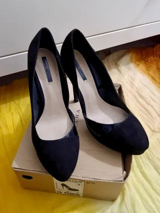 Zapatos de tacón Zara Talla 39